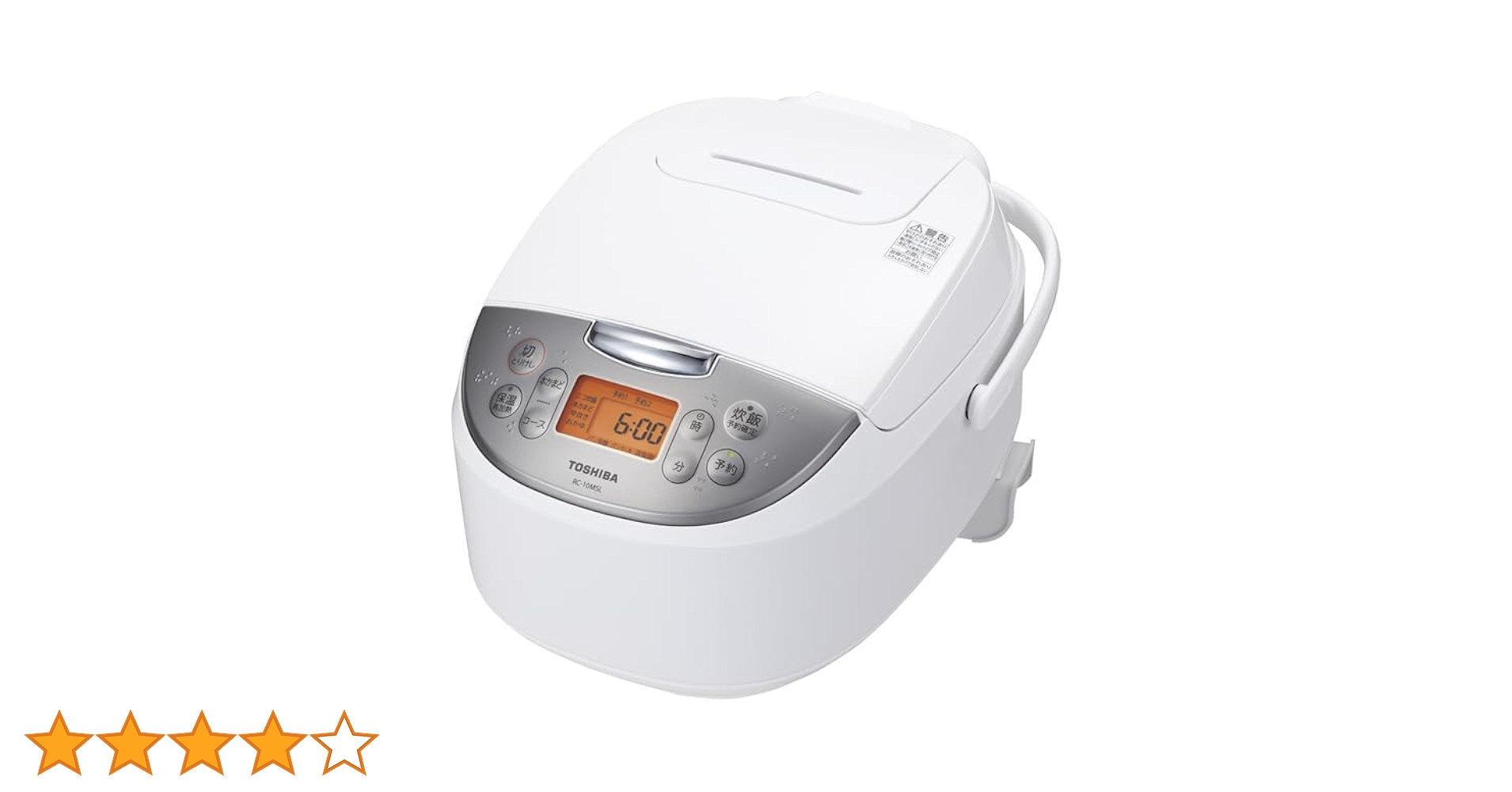 1SAM3 新品 未使用 東芝 炊飯ジャー RC-10MSL W ホワイト 41g4NuXwftL.jpg_BO30,255,255,